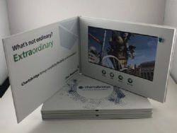 10.1inch A4 size Hard Cover Video Book