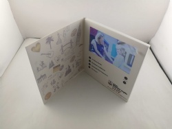 Custom video brochure 7inch